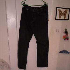 Celine | Black Straight Leg Jeans